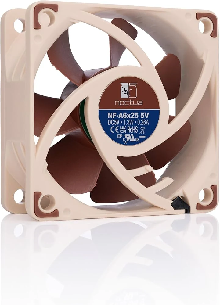 Fan Noctua NF-A6x25 5V - Brown/Beige - 5V - New