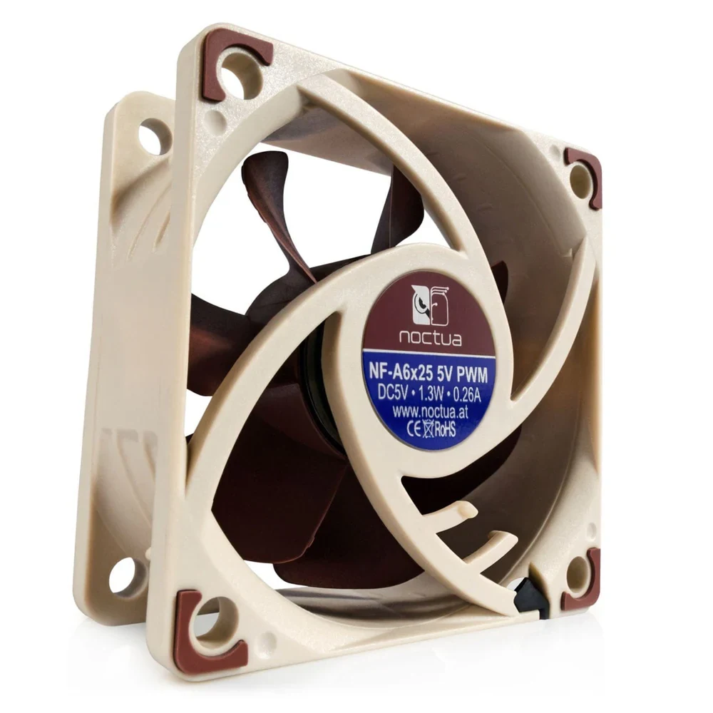 Fan Noctua NF-A6x25 5V - Brown/Beige - 5V - New
