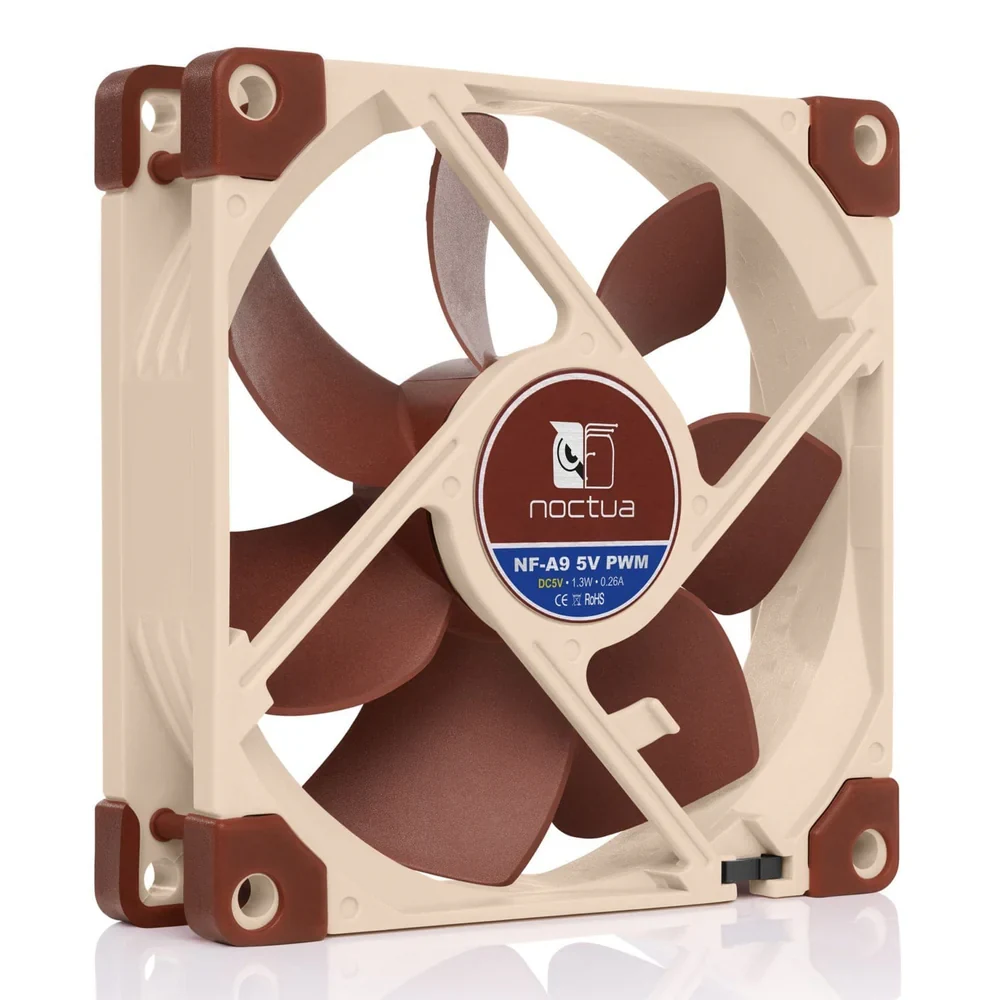 Fan Noctua NF-A9 5V PWM - Brown/Beige - 5V PWM - New