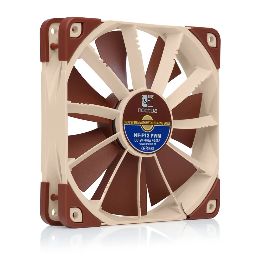 Fan Noctua NF-F12 5V - Brown/Beige - 5V - New