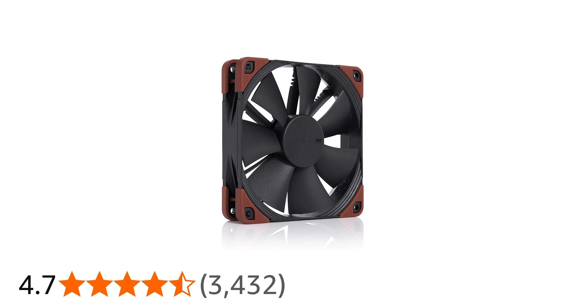 Fan Noctua NF-F12 industrialPPC-3000 PWM - Black - PWM - New