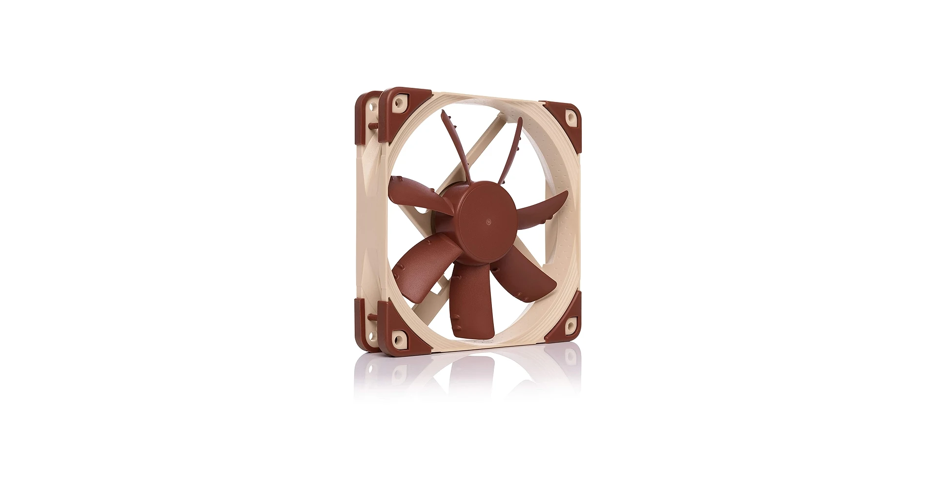 Fan Noctua NF-S12A FLX - Brown/Beige - 3 Pin - New