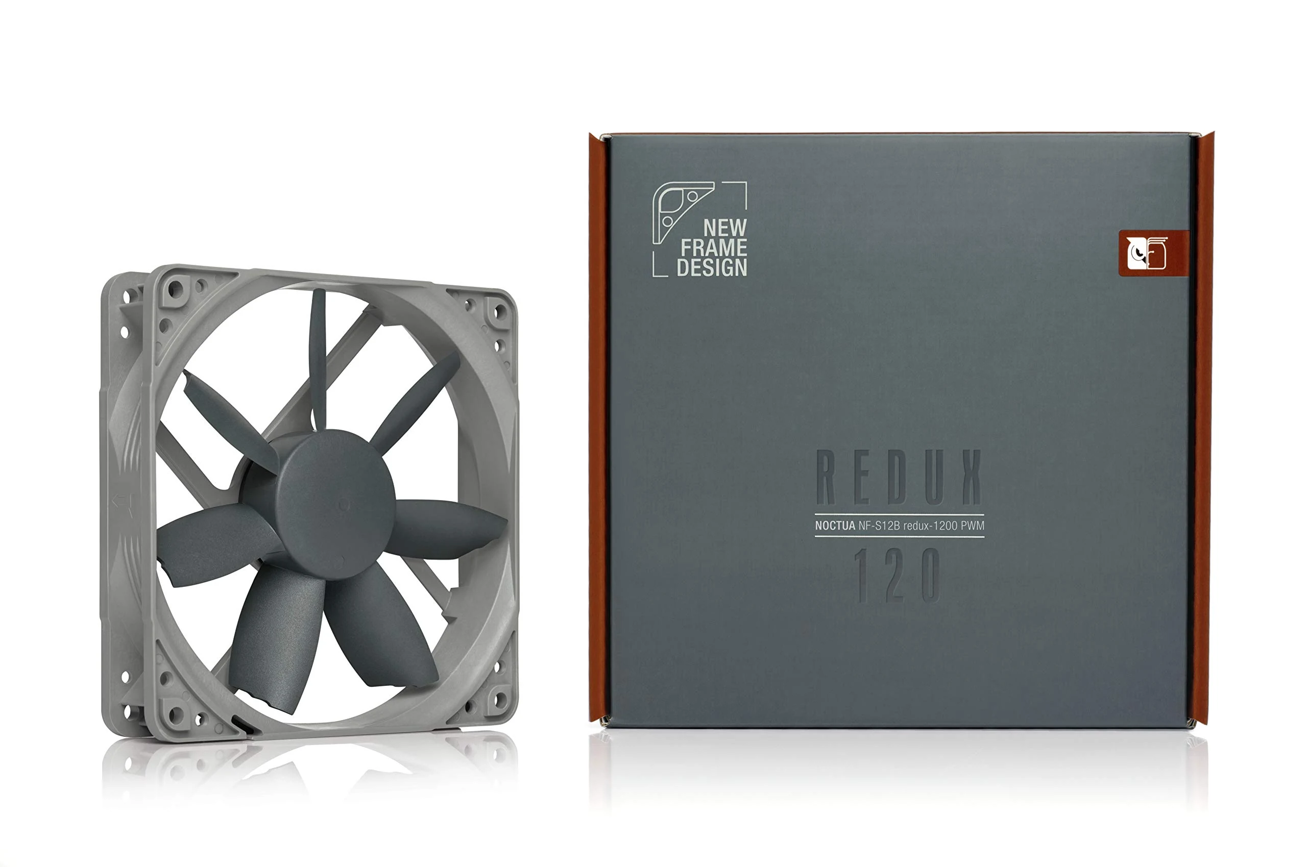 Fan Noctua NF-S12B redux-1200 PWM - Grey - PWM - New