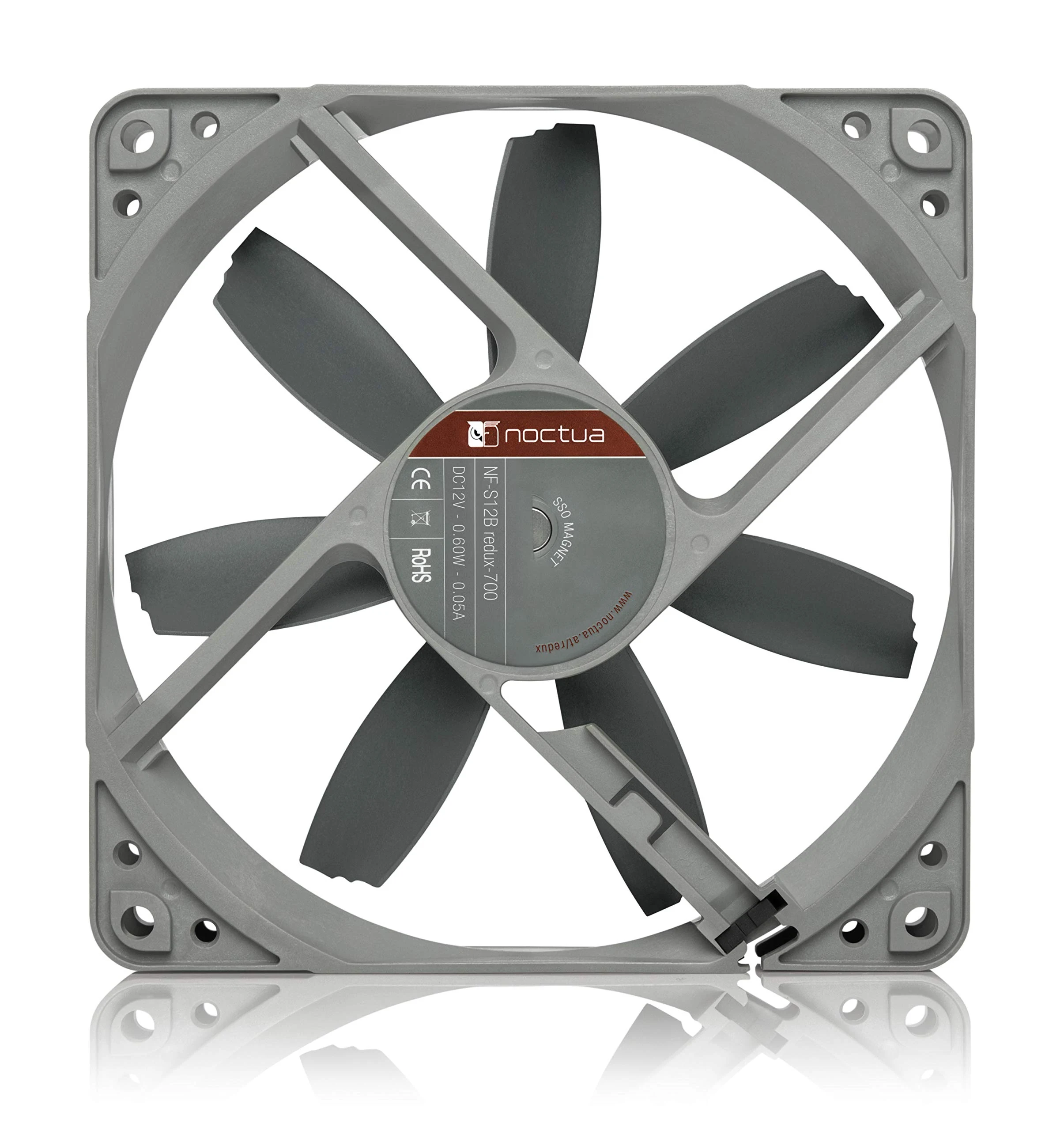 Fan Noctua NF-S12B redux-700 - Grey - 3 Pin - New