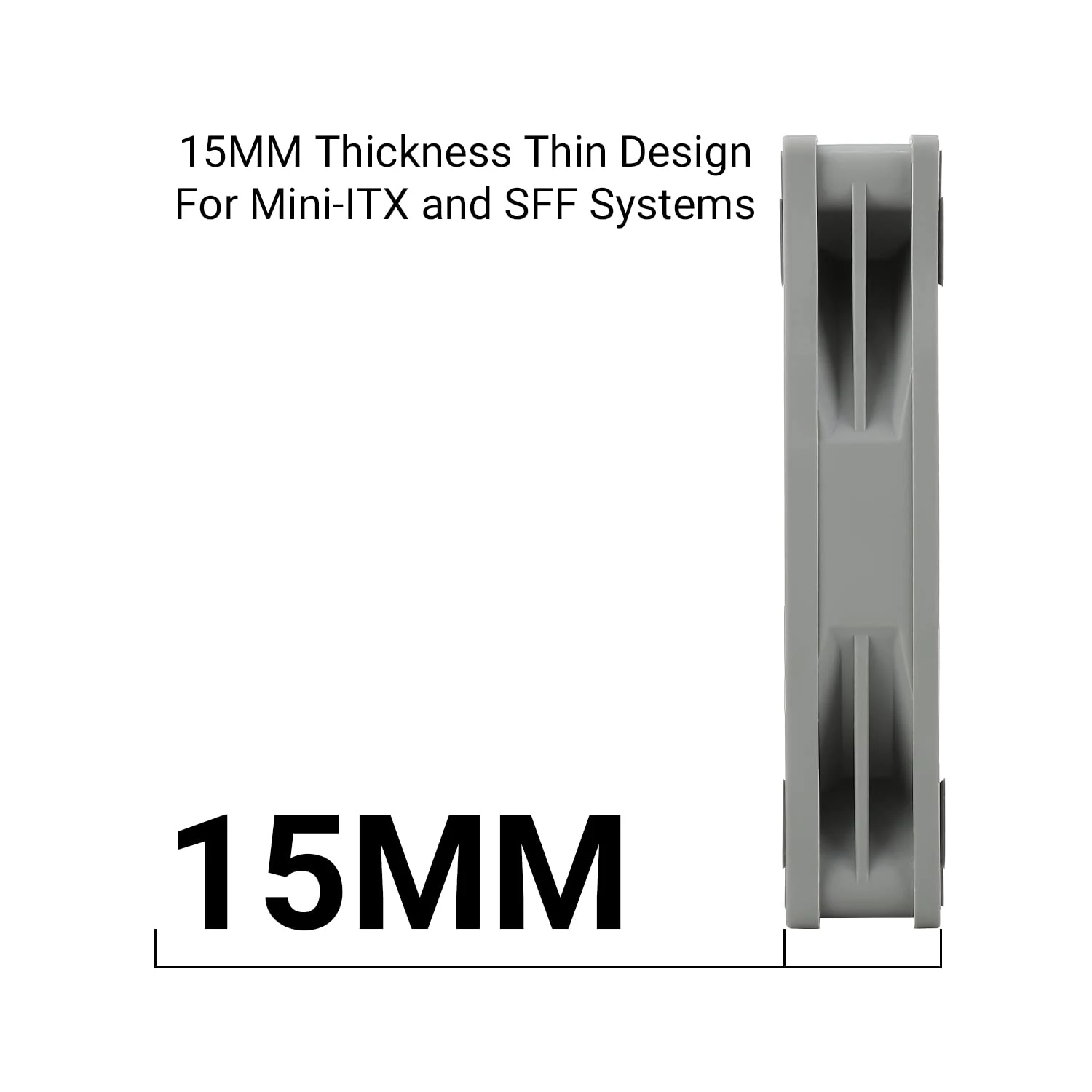 Fan Thermalright TL-8015 - Black - PWM - New