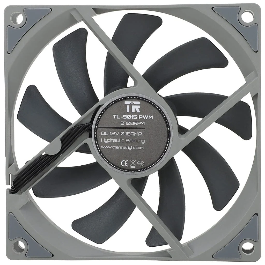 Fan Thermalright TL-9015 - Black - PWM - New