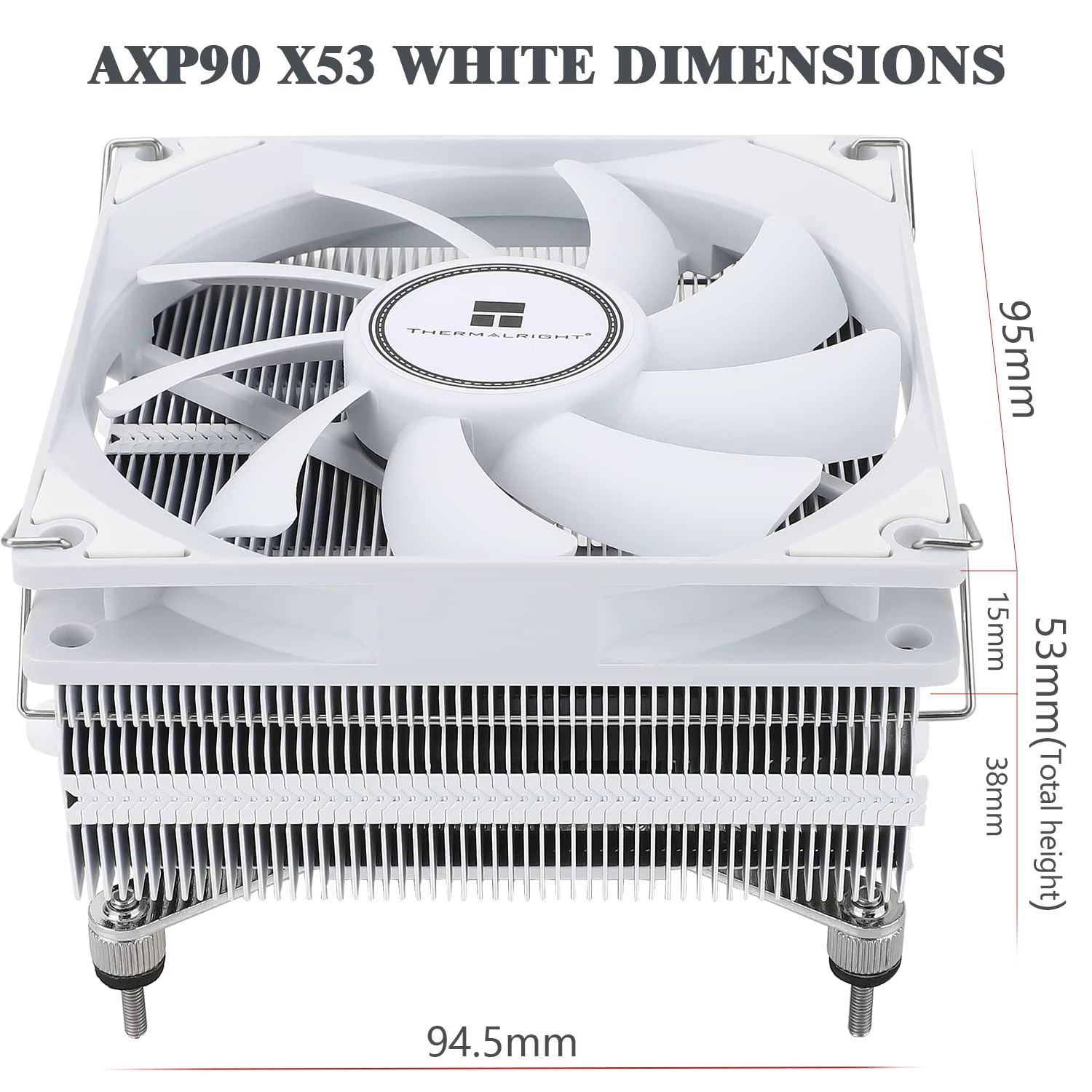 Fan Thermalright TL-9015W-S - White - ARGB - New