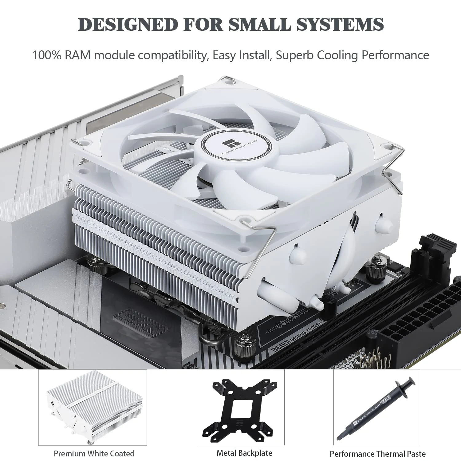 Fan Thermalright TL-9015W-S - White - ARGB - New