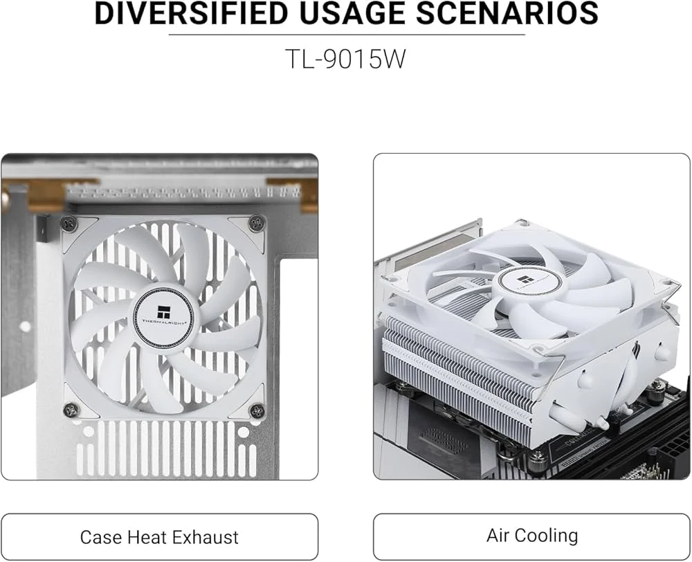 Fan Thermalright TL-9015W - White - PWM - New