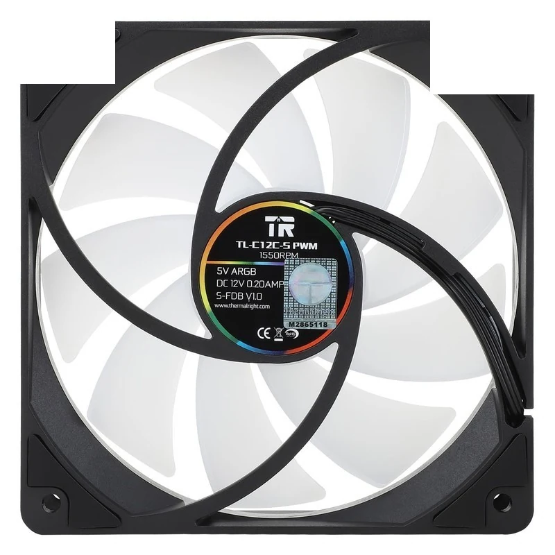 Fan Thermalright TL-C12-S - Black - ARGB - New