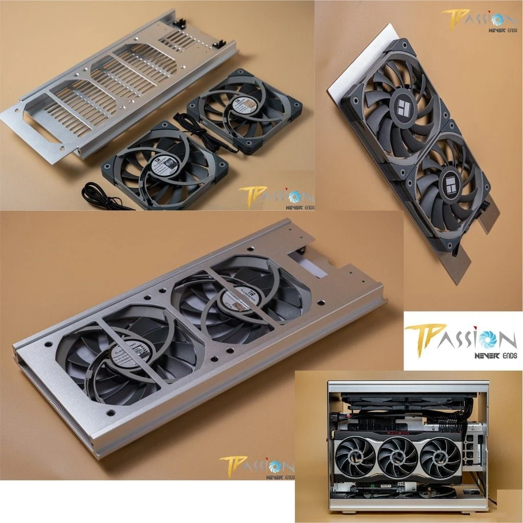 Fan Thermalright TL-C12015 - Black - PWM - New