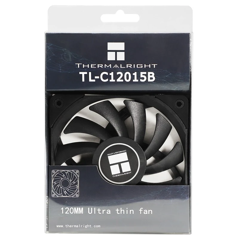 Fan Thermalright TL-C12015B - Black - PWM - New