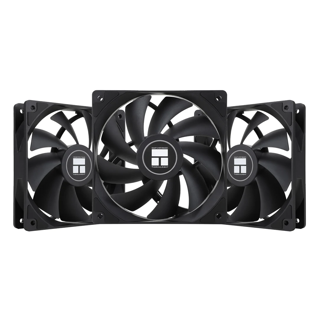 Fan Thermalright TL-C12C - Black - PWM - New