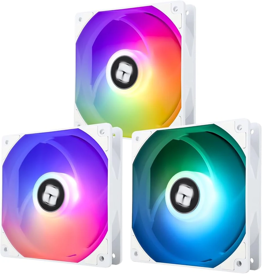 Fan Thermalright TL-C12CW-S X3 Triple Pack - White - ARGB - New