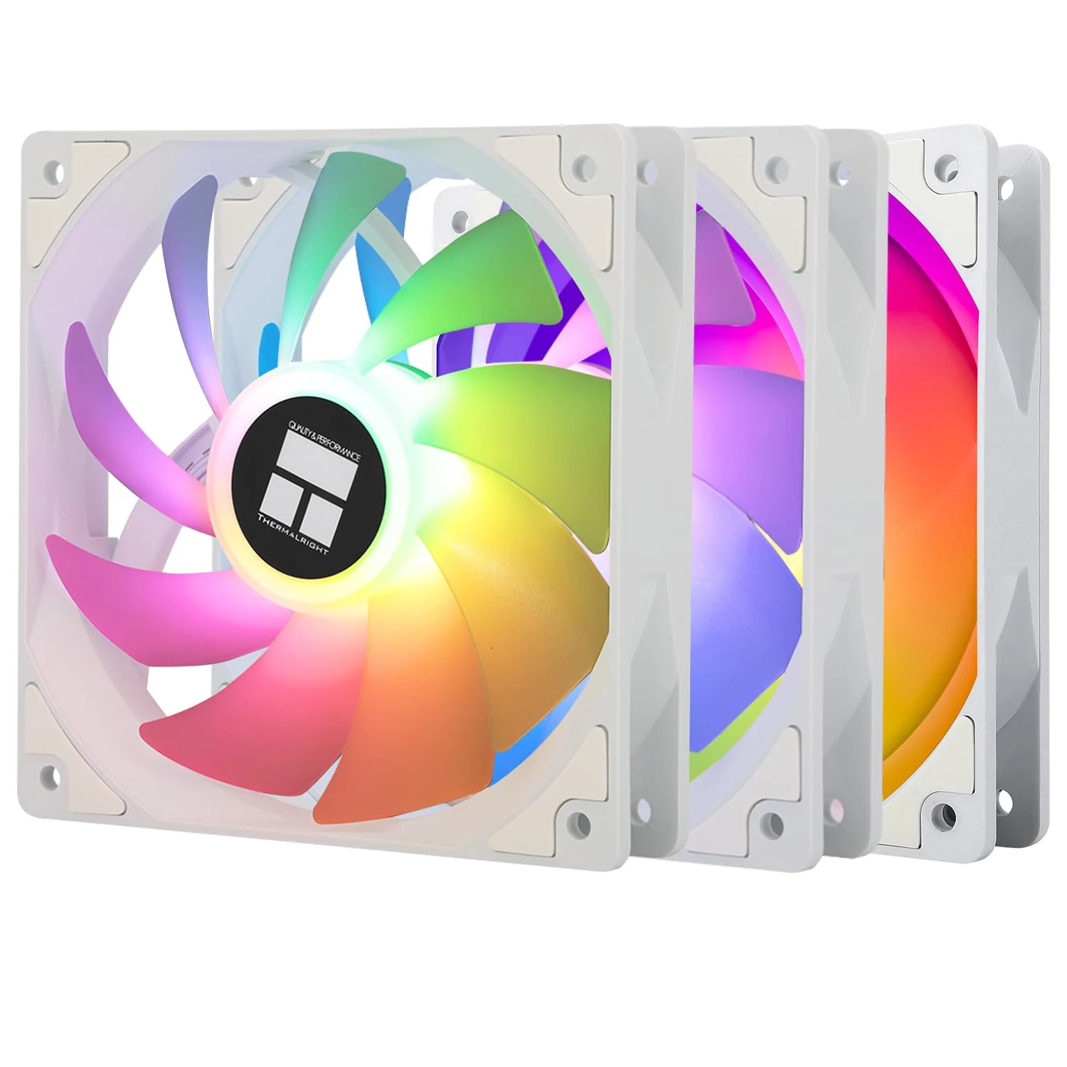 Fan Thermalright TL-C12CW - White - PWM - New