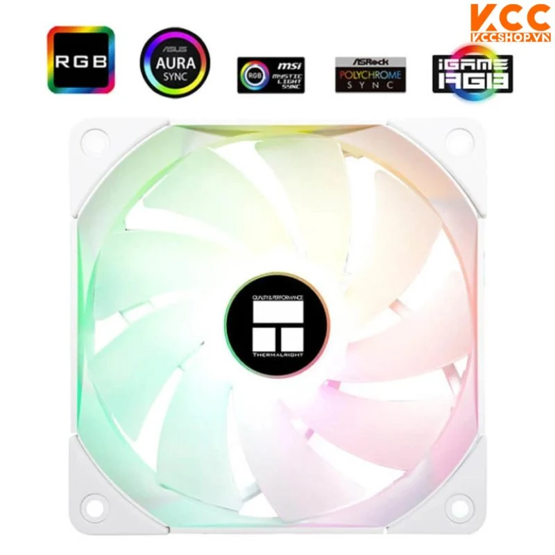 Fan Thermalright TL-C12CW - White - PWM - New