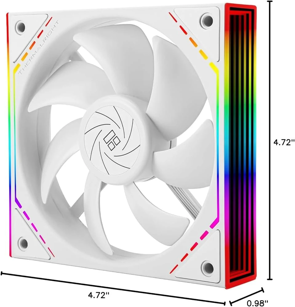 Fan Thermalright TL-G12W - White - PWM - New