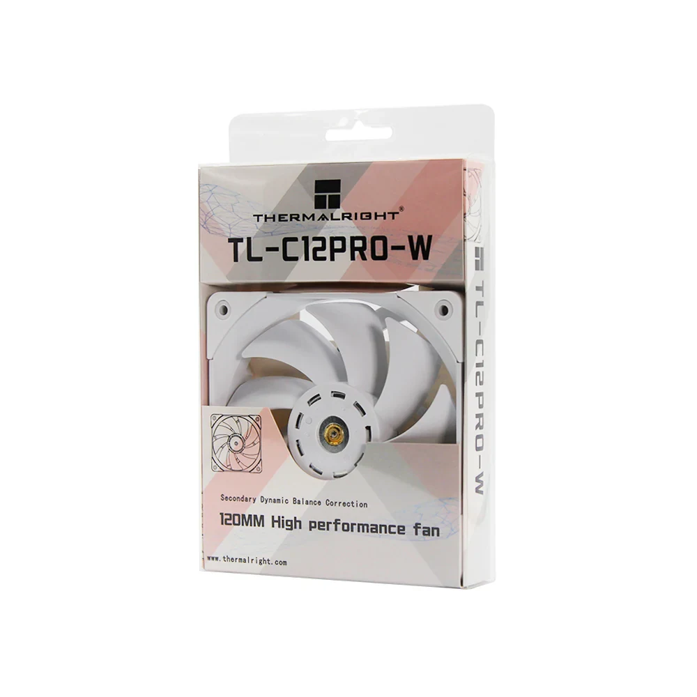 Fan Thermalright TL-R12-W - White - PWM - New