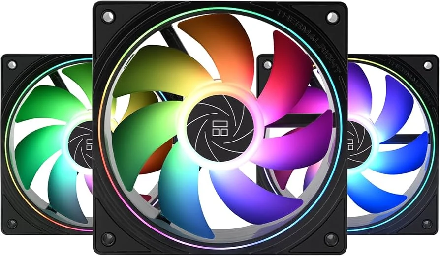 Fan Thermalright TL-S12-S X3 Triple Pack - Black - ARGB - New