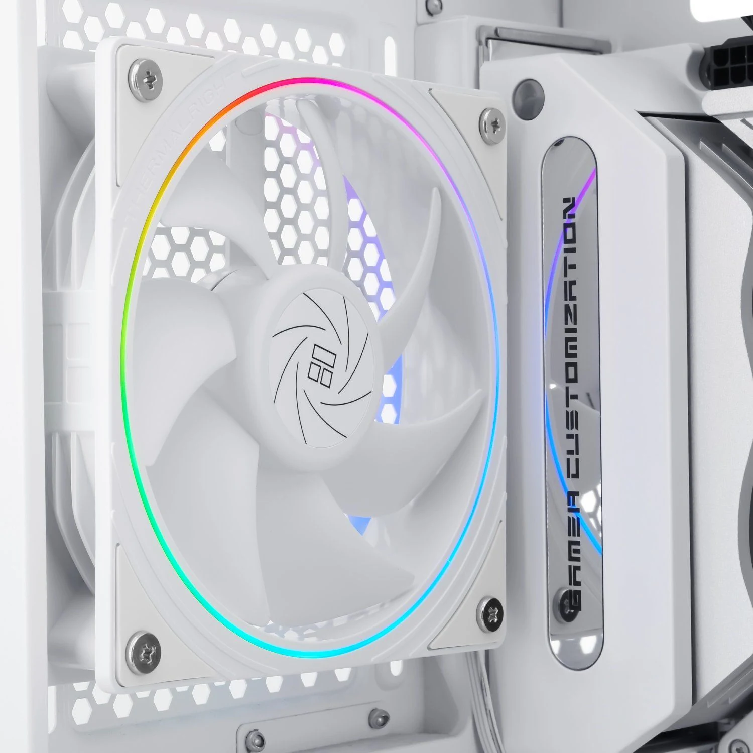 Fan Thermalright TL-S12W - White - ARGB - New