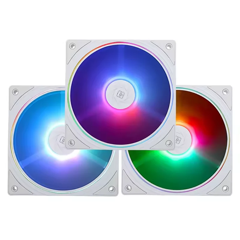 Fan Thermalright TL-S12W X3 Triple Pack - White - ARGB - New