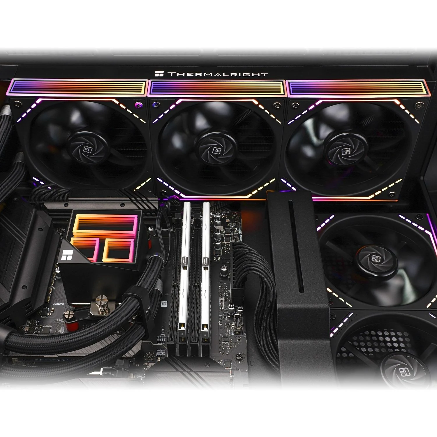 Fan Thermalright TY-14013R - Black - PWM - New