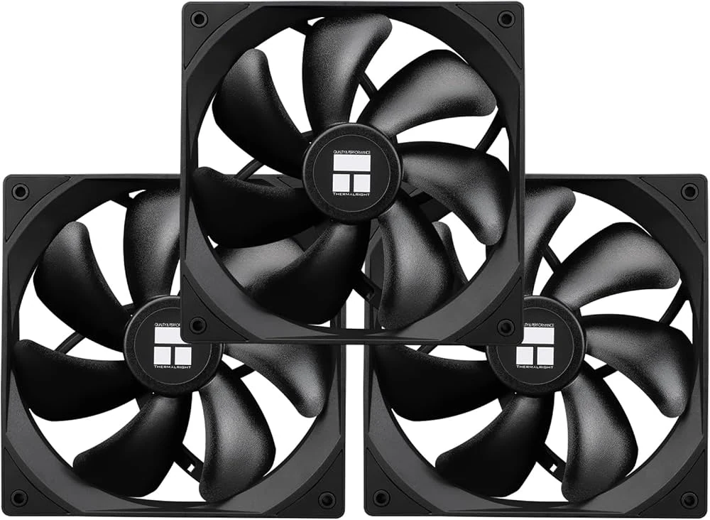 Fan Thermalright TY-145SP - Black/White - PWM - New