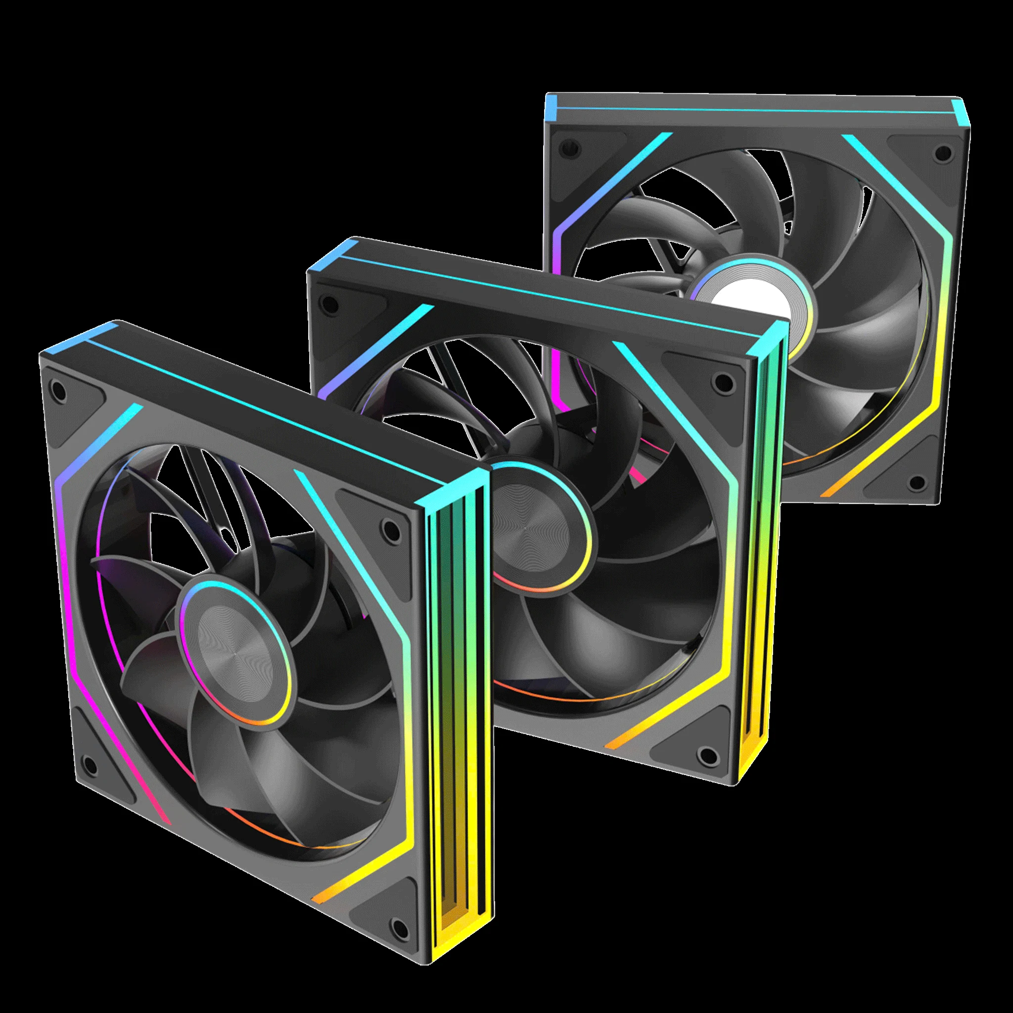 Quạt tản nhiệt PC Leopard Prism 4RS Ultra ARGB Đen