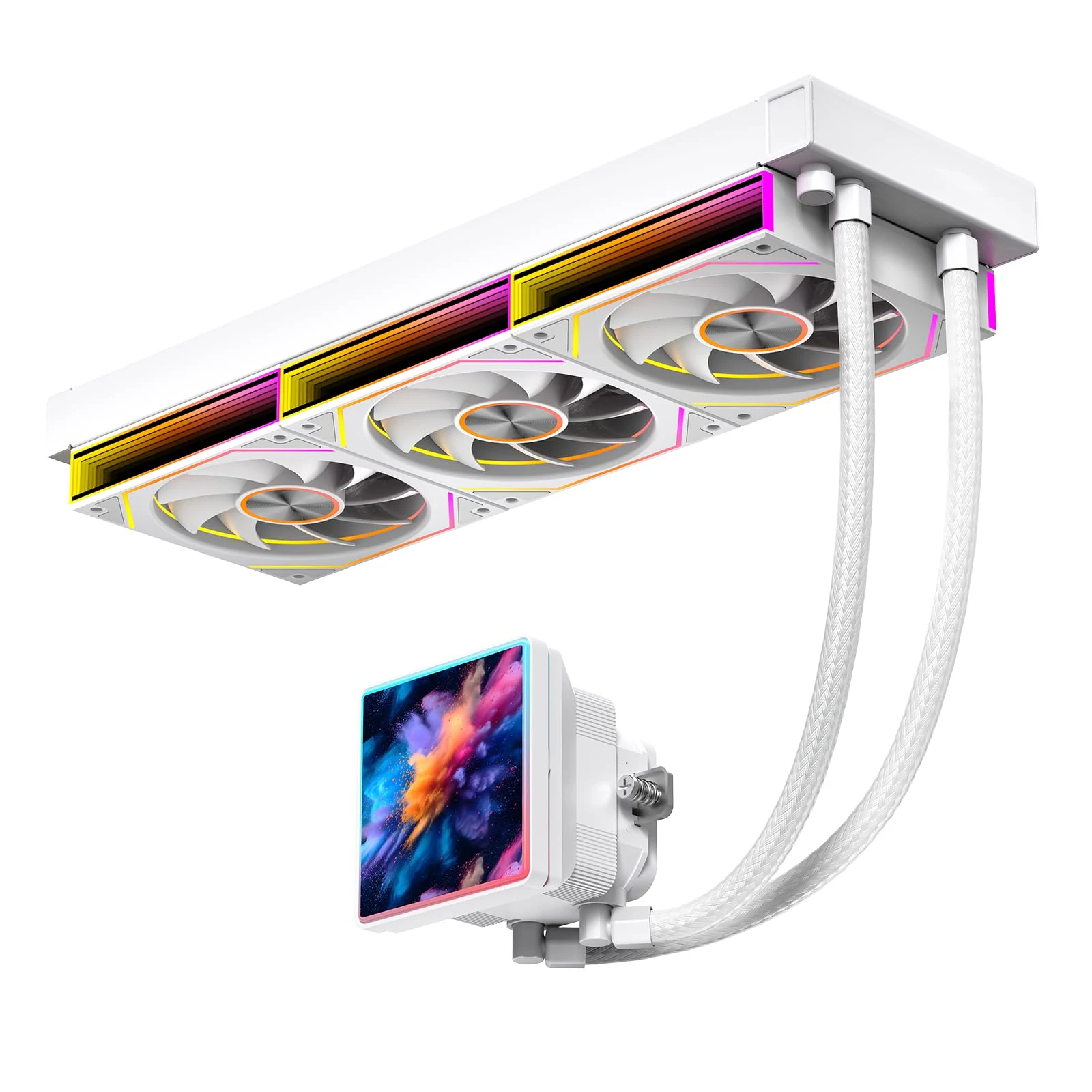 Quạt tản nhiệt PC Leopard Prism 4RS Ultra ARGB Đen