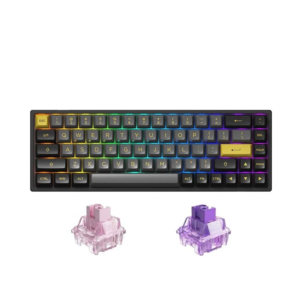 Gaming Gear AKKO 3068B Plus Black & Gold