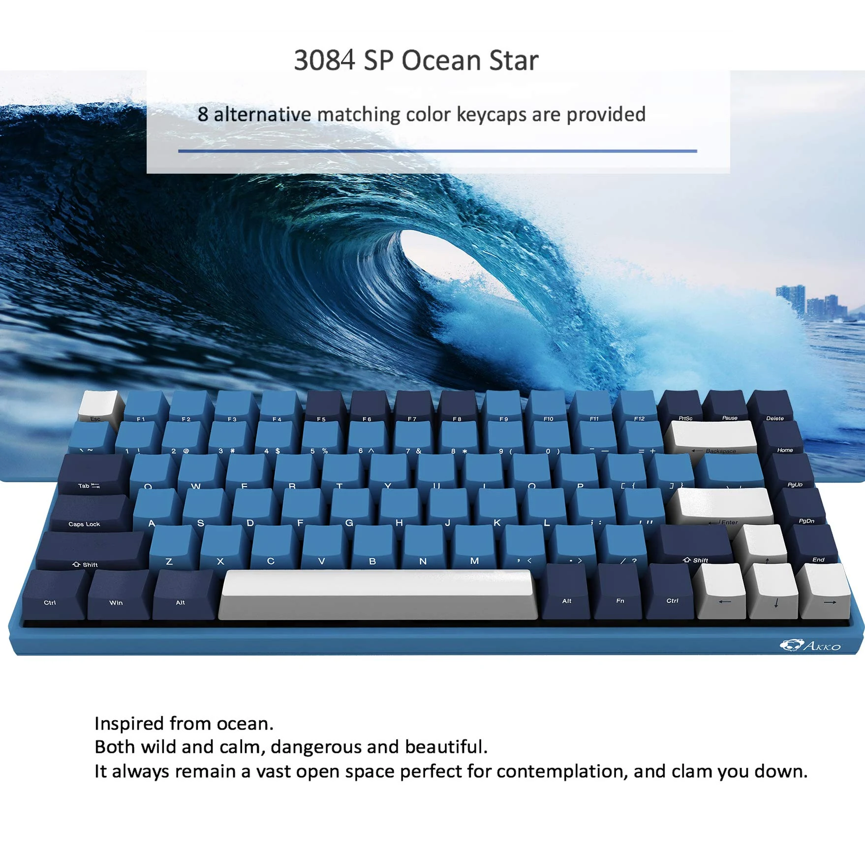 Gaming Gear AKKO 3084 SP Ocean Star