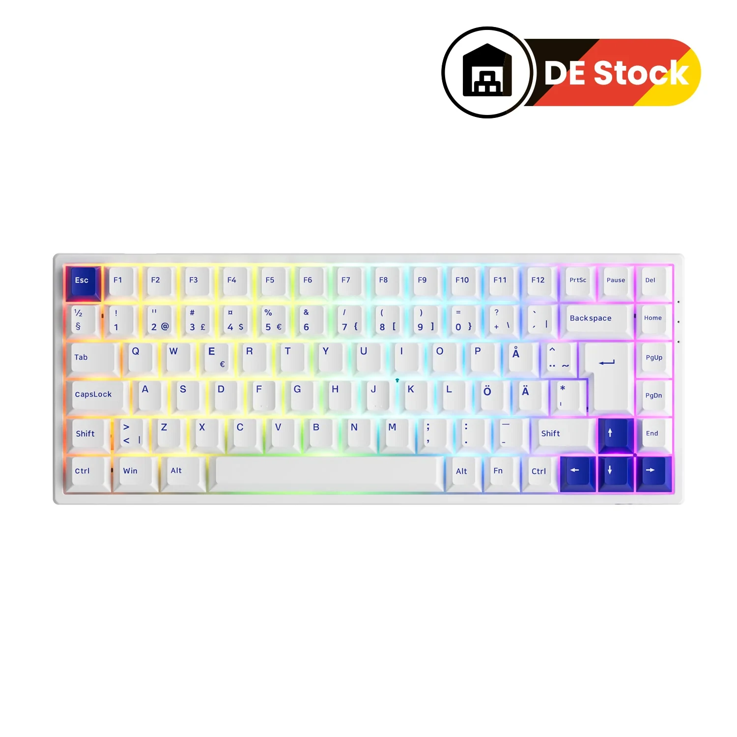 Gaming Gear AKKO 3084B Plus Blue on White