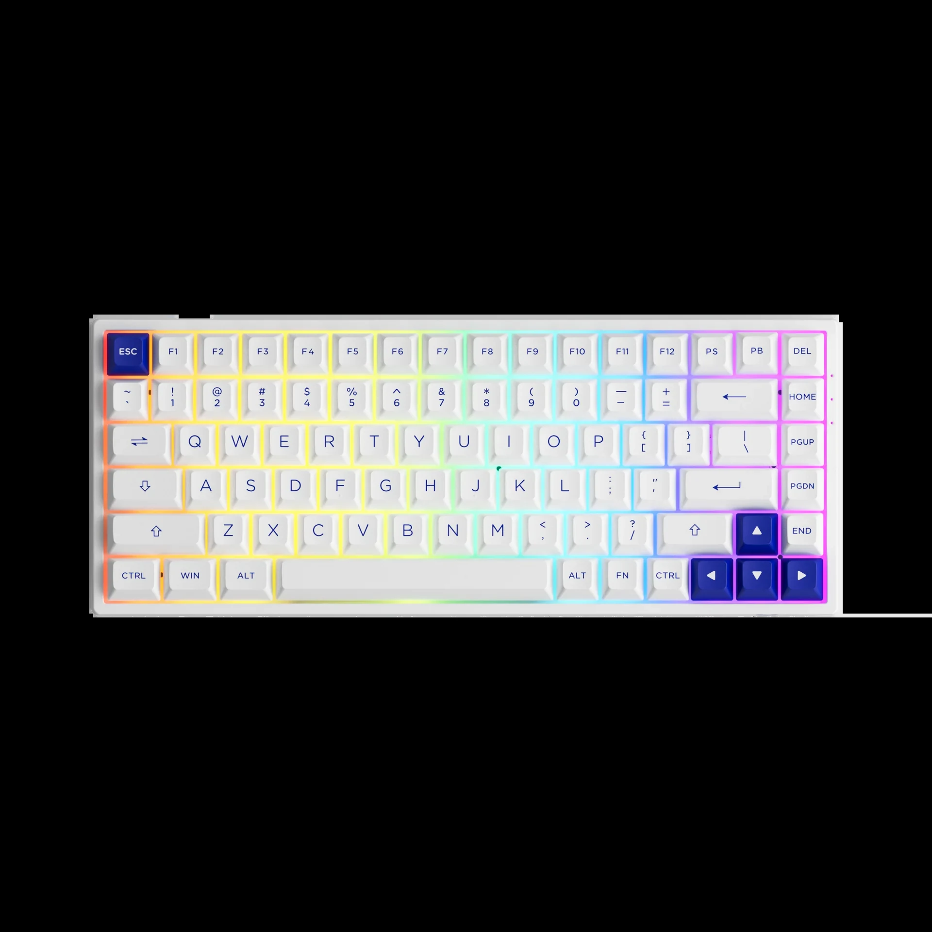 Gaming Gear AKKO 3084B Plus Blue on White