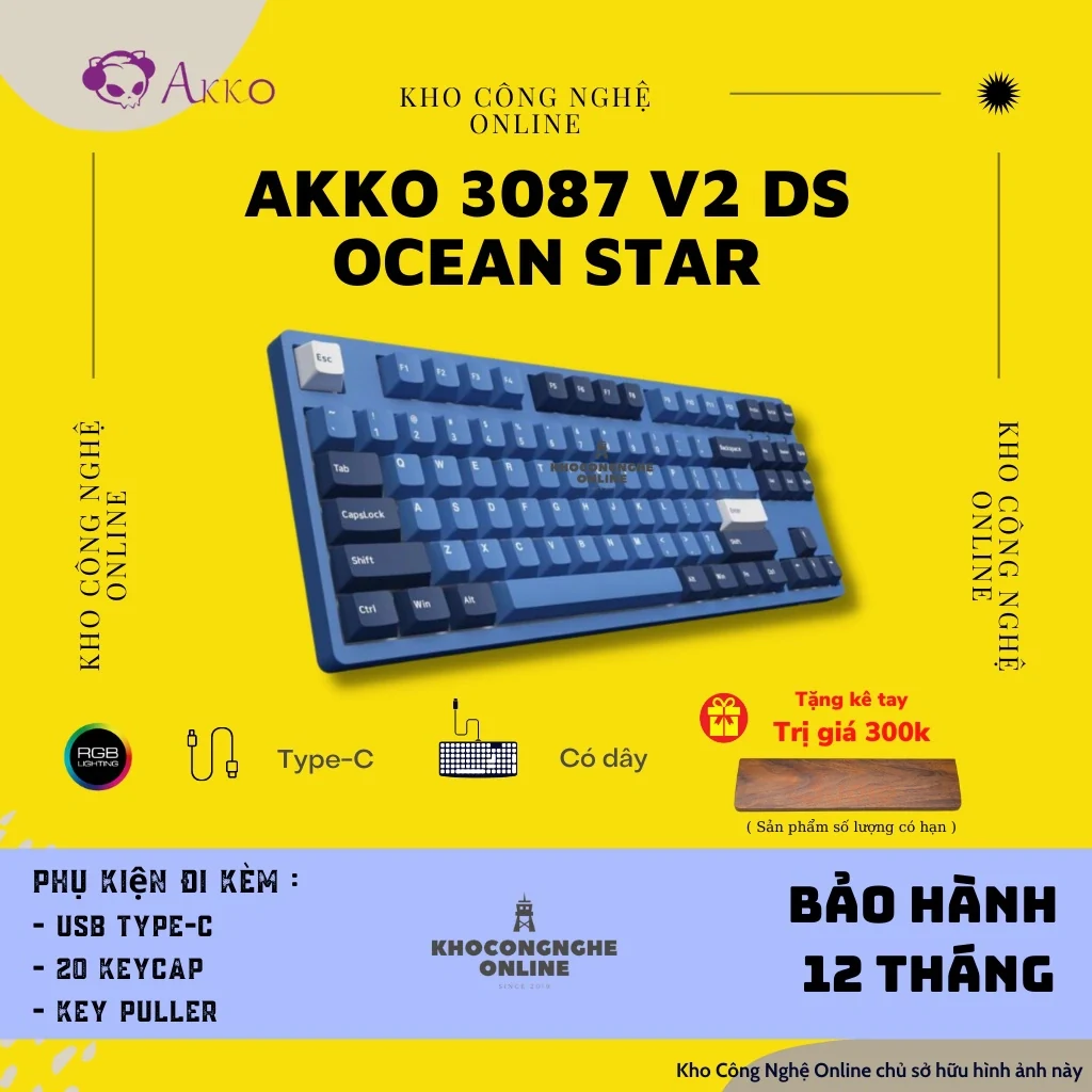 Gaming Gear AKKO 3087 v2 Ocean Star