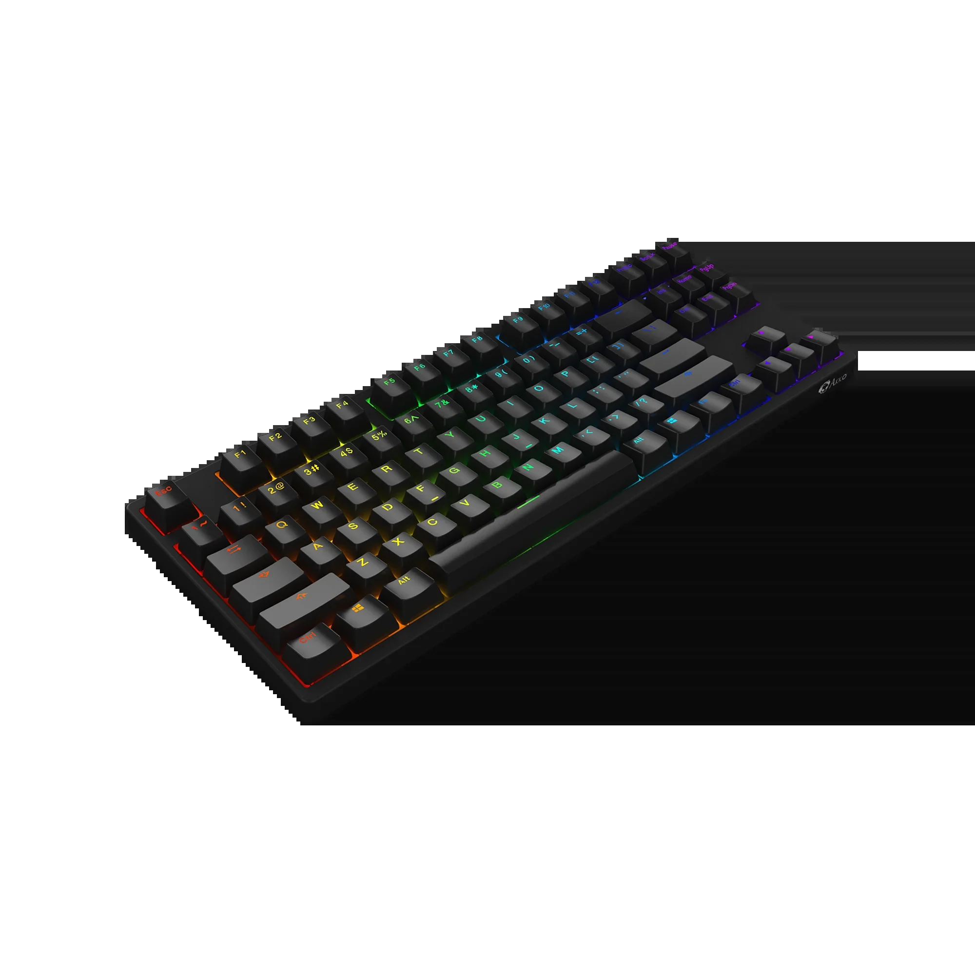 Gaming Gear AKKO 3087S Shine-Through Black