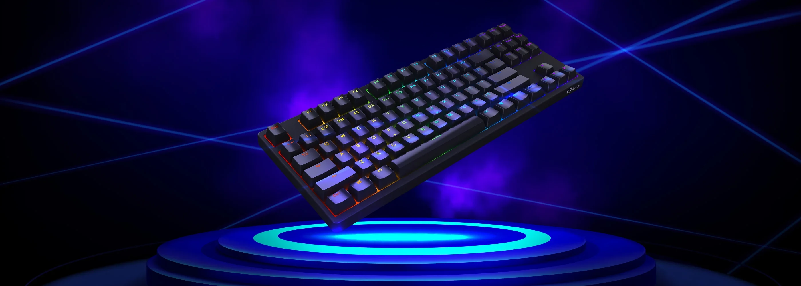 Gaming Gear AKKO 3087S Shine-Through White
