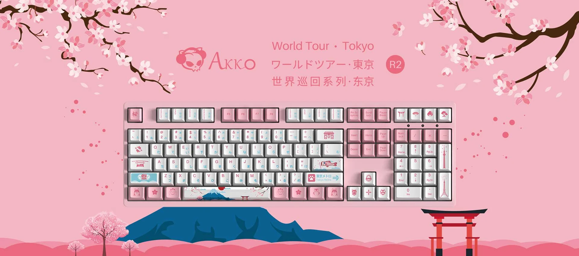 Gaming Gear AKKO 3108 Tokyo R2