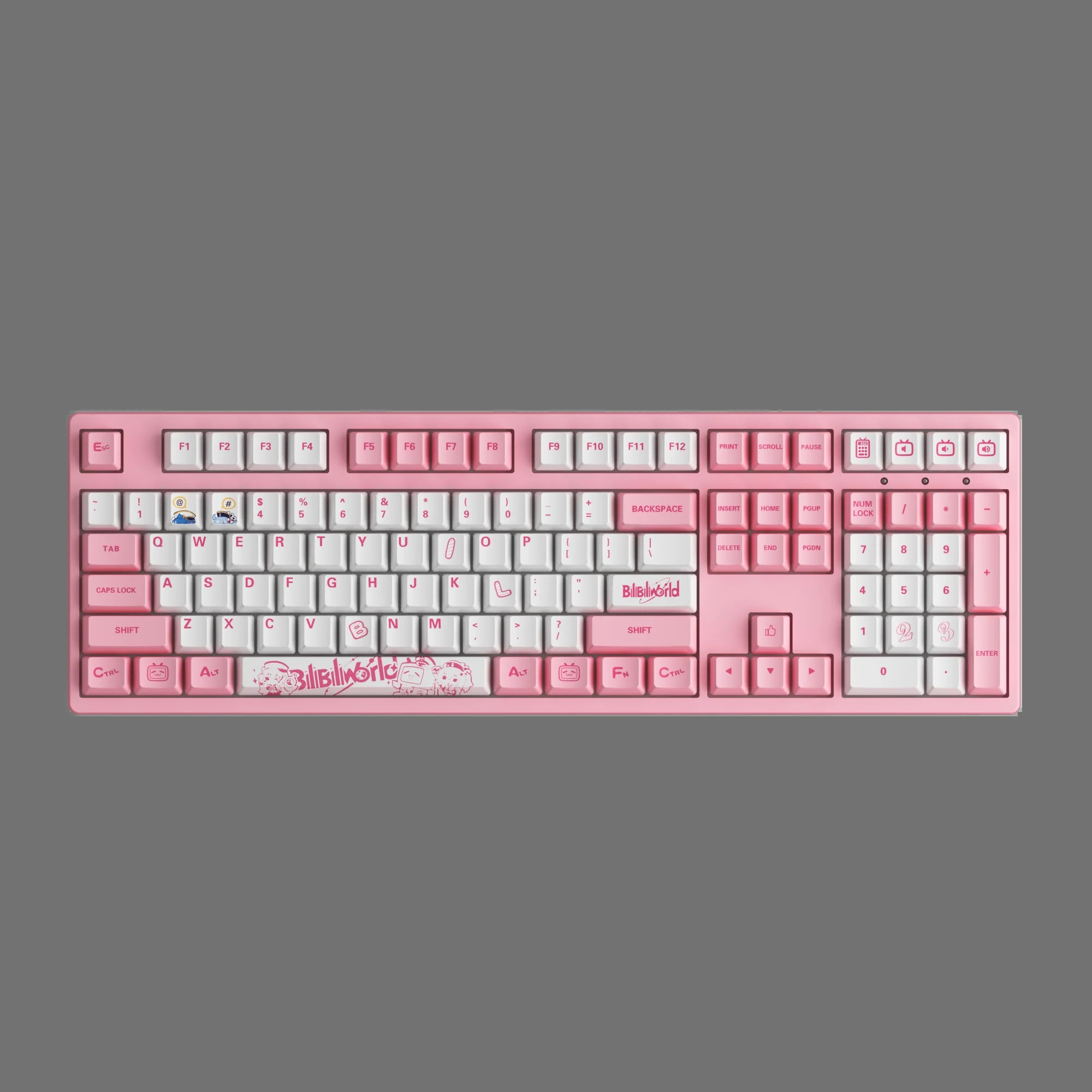 Gaming Gear AKKO 3108 v2 Black & Pink