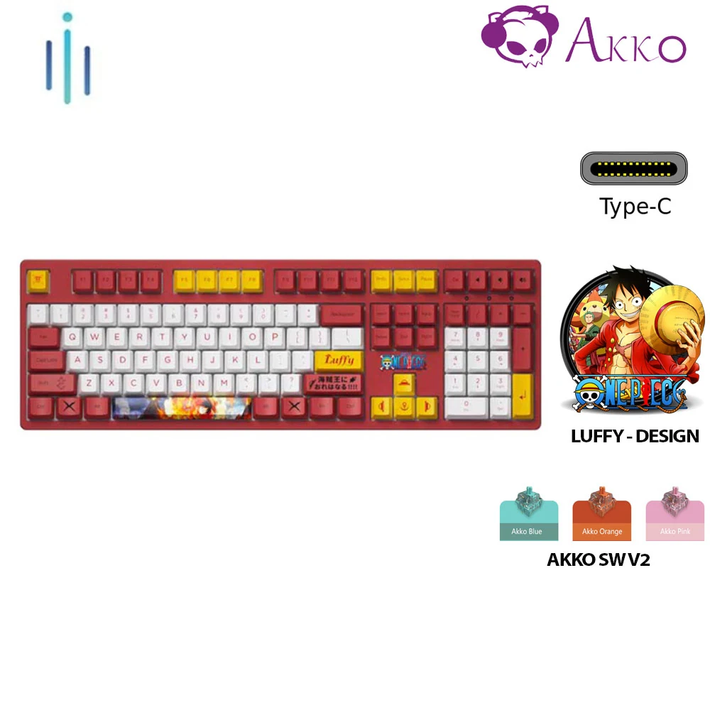 Gaming Gear AKKO 3108 v2 One Piece Luffy