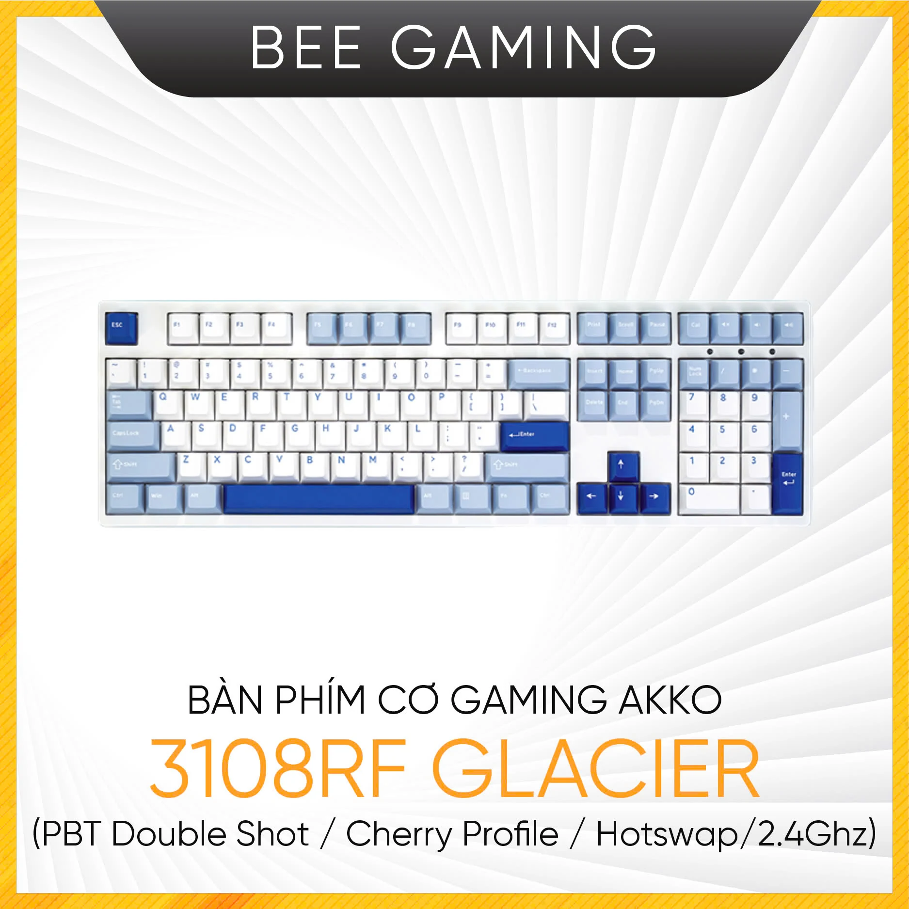 Gaming Gear AKKO 3108 V3 Glacier