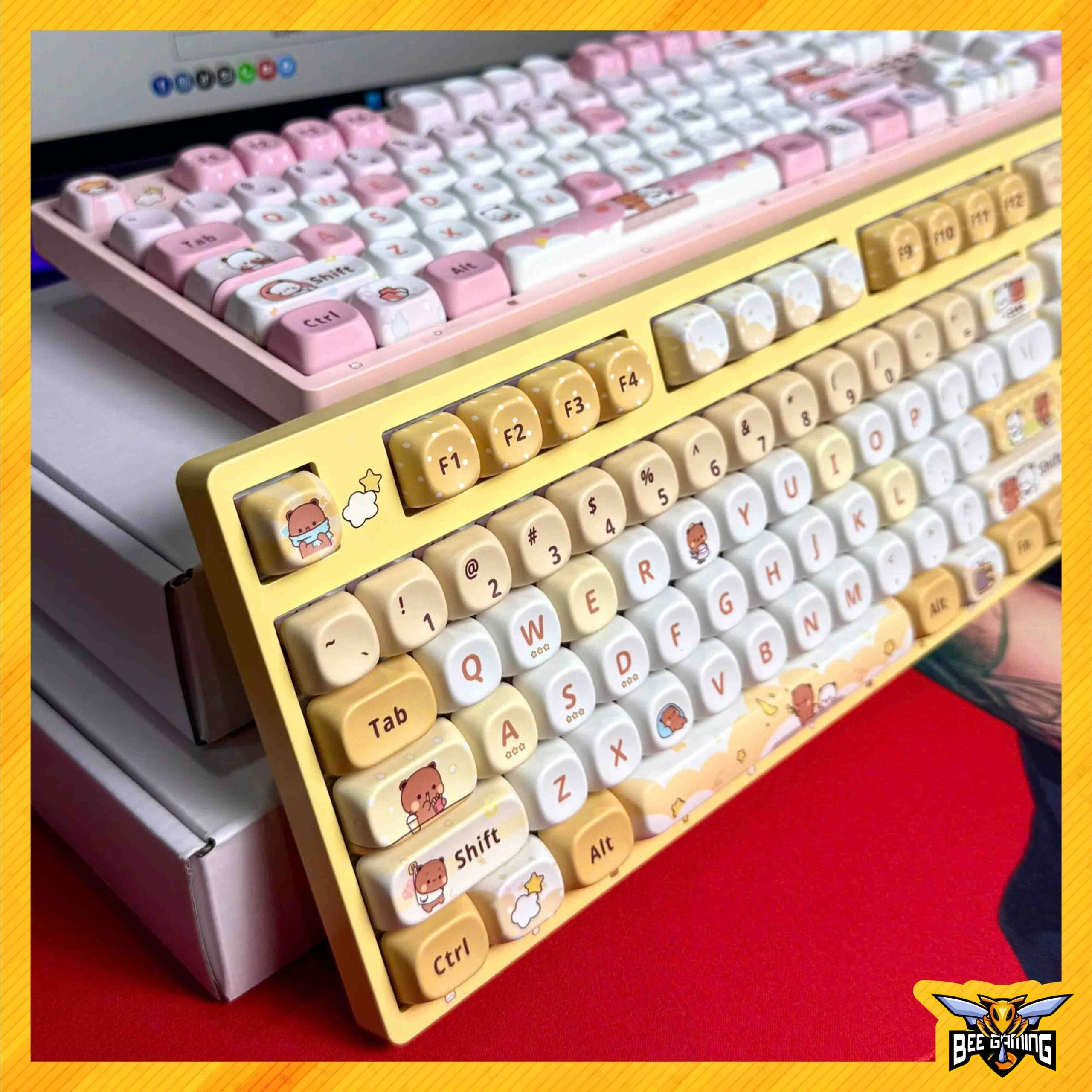 Gaming Gear AKKO 3108RF V3 Yier and Bubu Pink