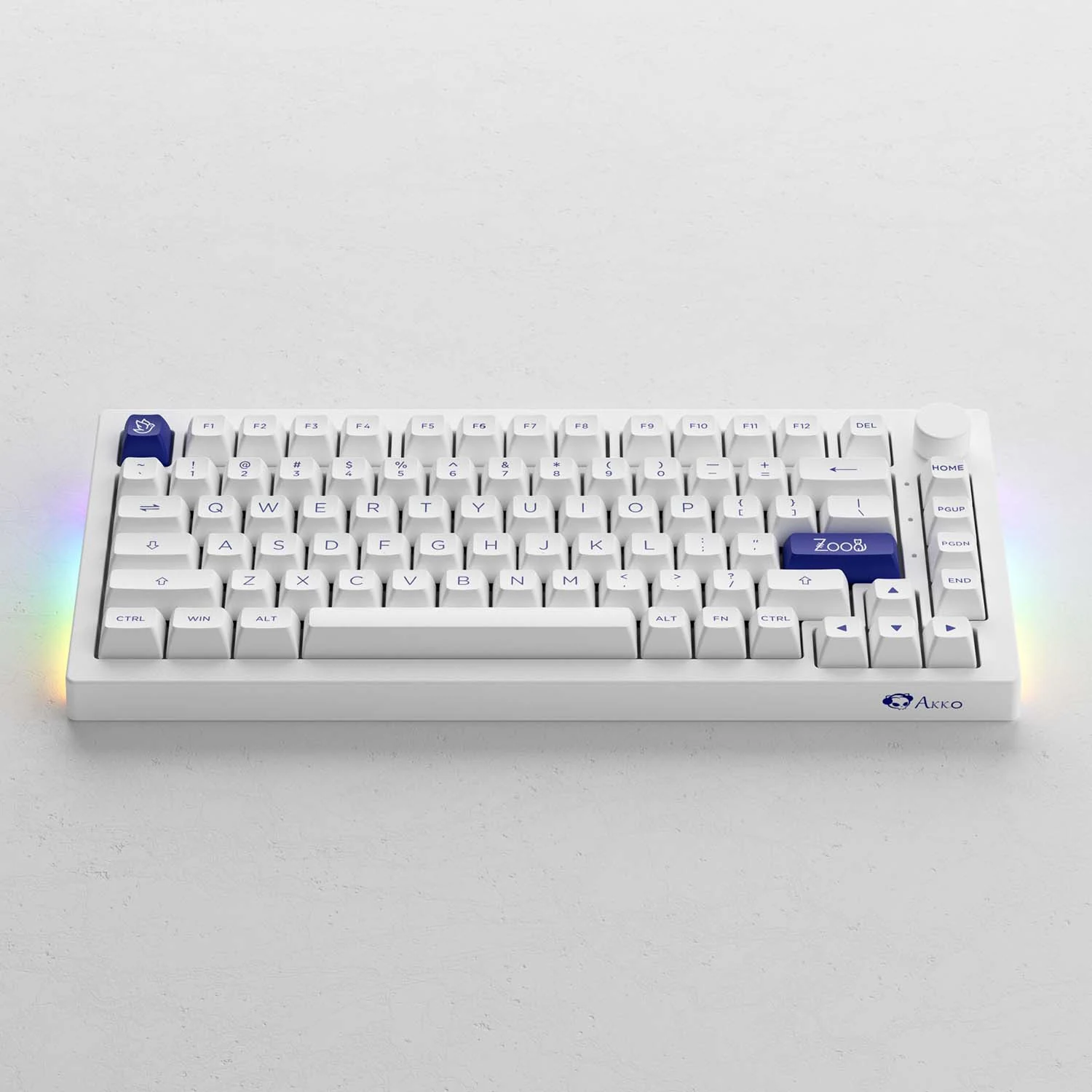 Gaming Gear AKKO 5075 V3 Blue on White