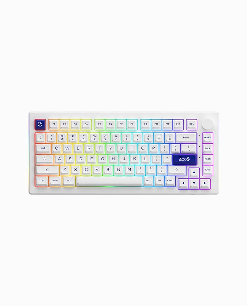 Gaming Gear AKKO 5075 V3 Blue on White