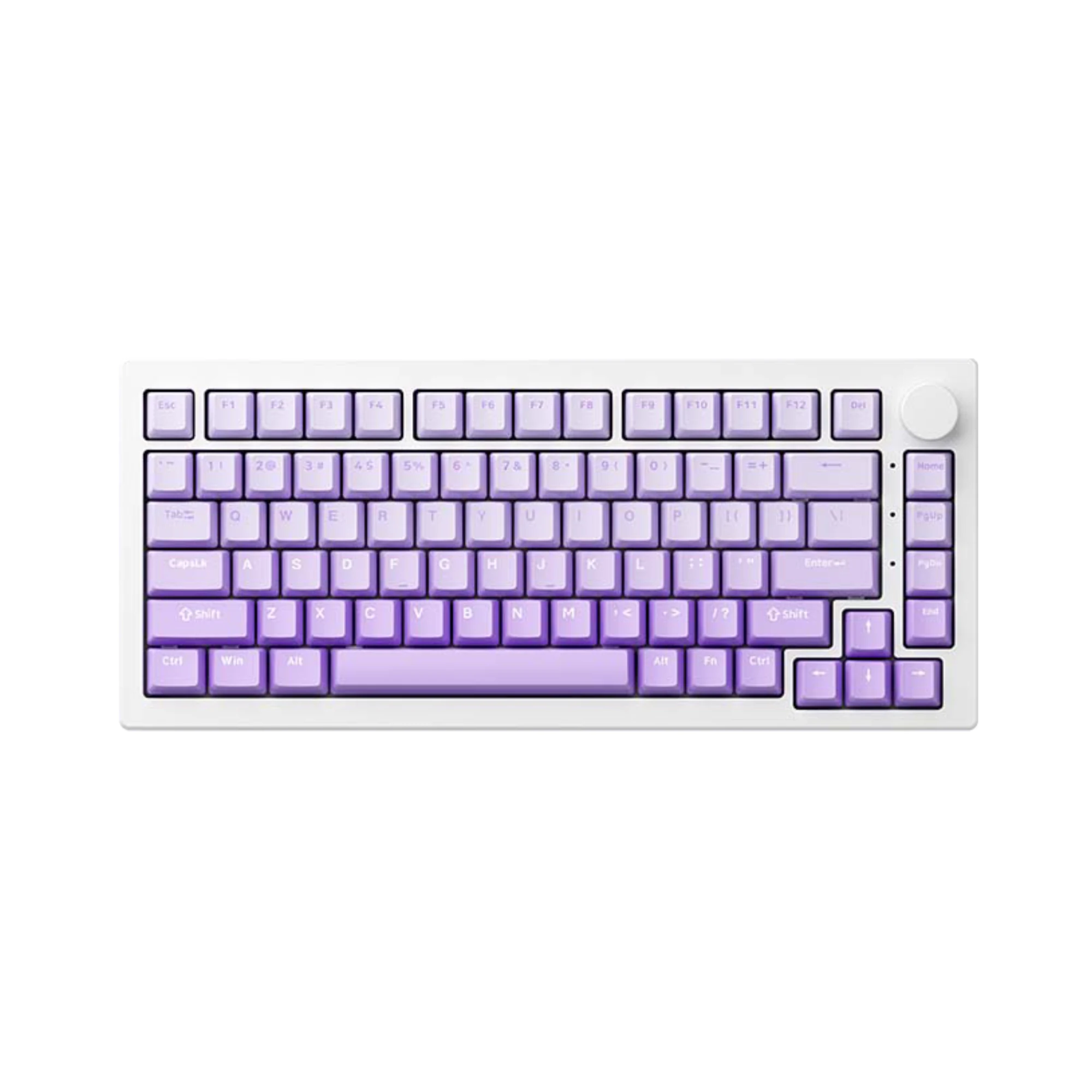 Gaming Gear AKKO 5075 V3 White & Purple Gradient