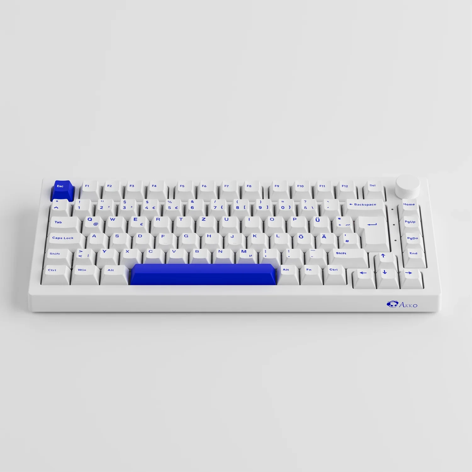 Gaming Gear AKKO 5075B Plus Blue on White
