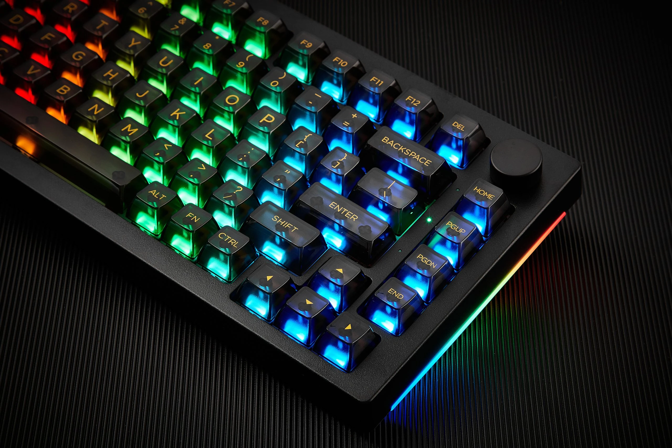 Gaming Gear AKKO 5075B Plus Transparent ASA Black