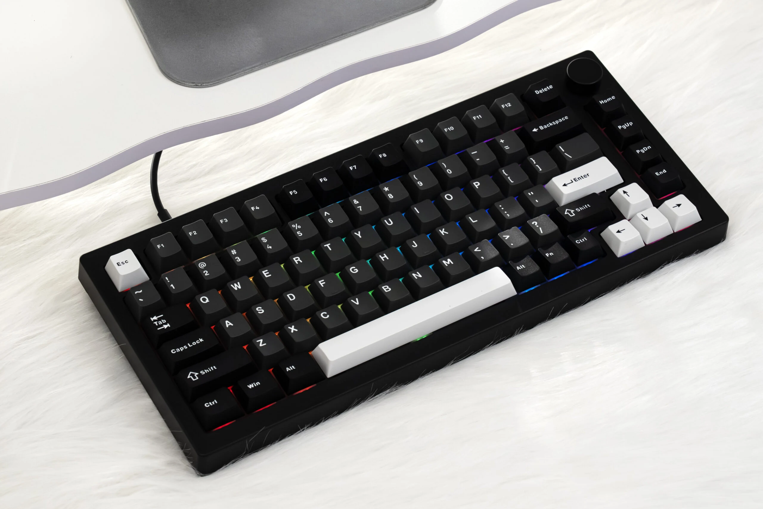 Gaming Gear AKKO 5075S Black & Silver