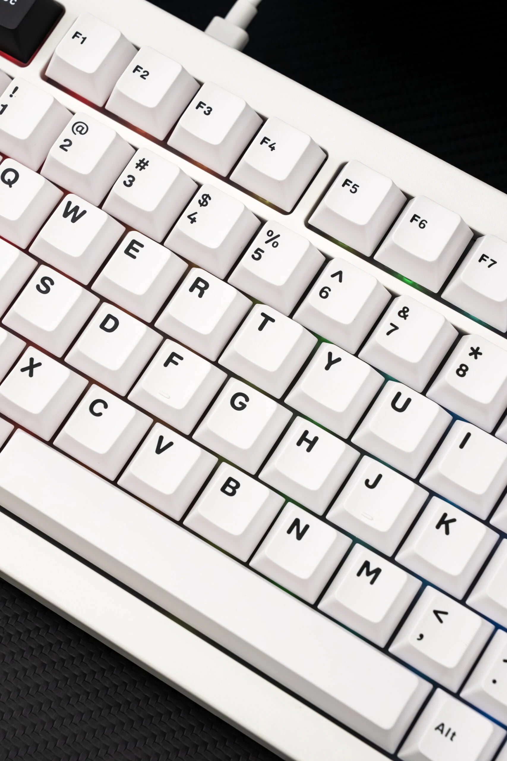Gaming Gear AKKO 5075S Black on White