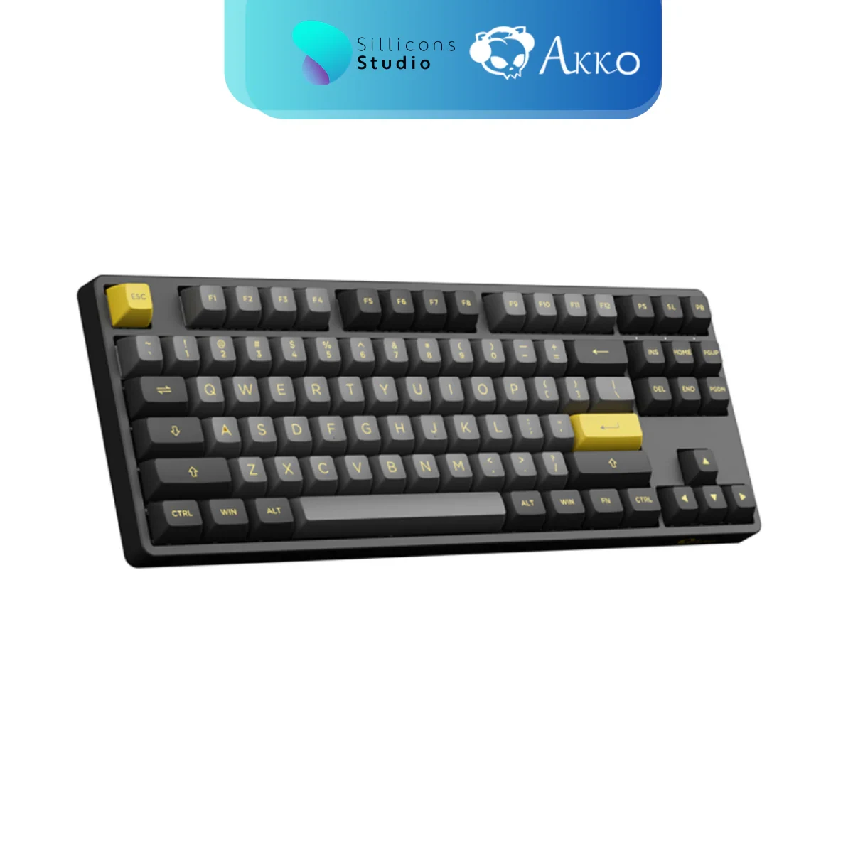Gaming Gear AKKO 5087B Plus Black & Gold