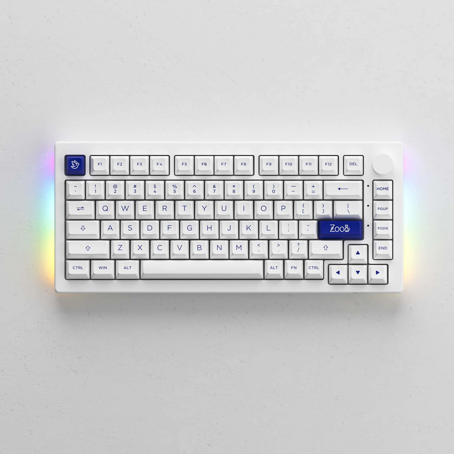 Gaming Gear AKKO 5087B Plus Blue on White